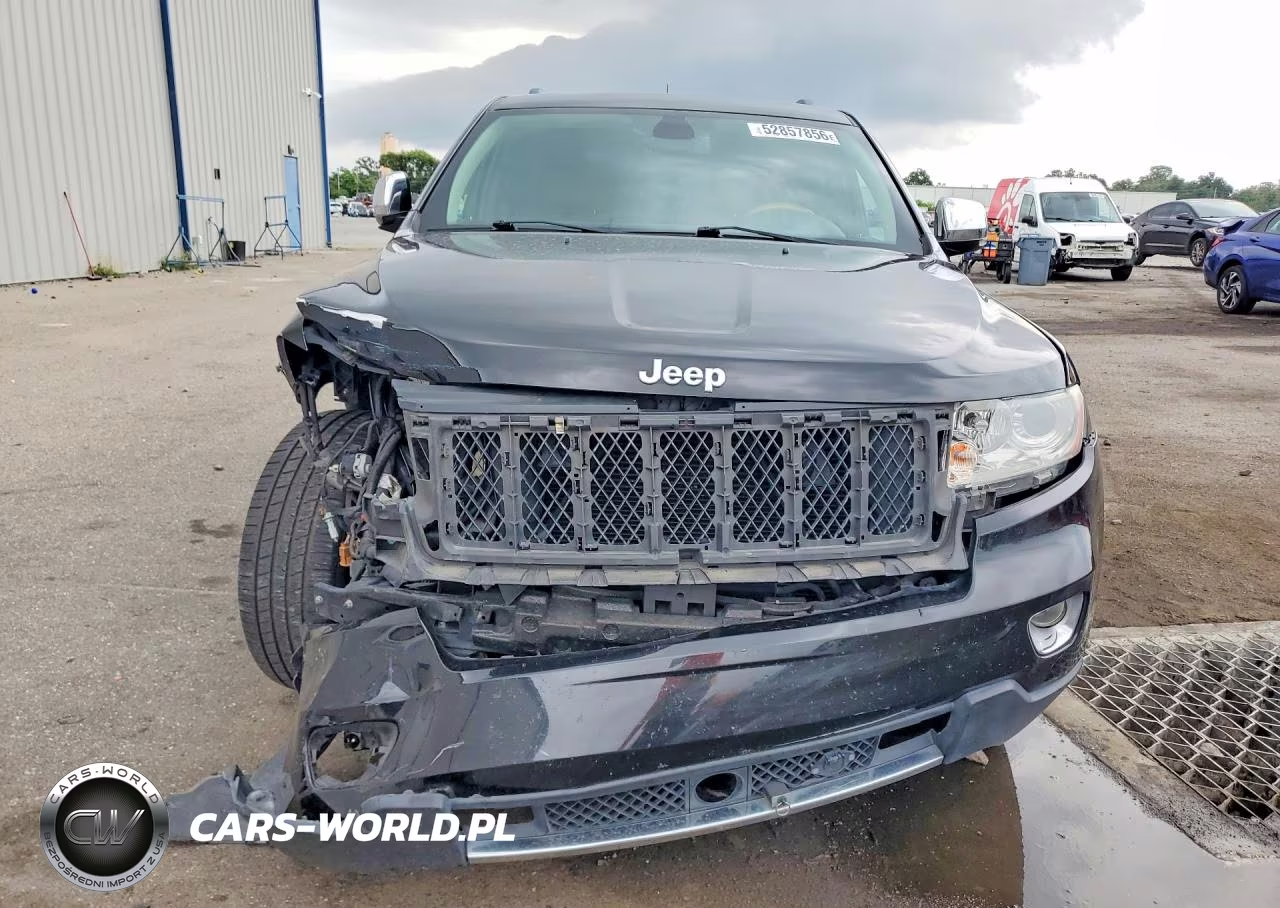 2013 Jeep Grand Cherokee Overland VIN:1C4RJFCT3DC633268 - 5
