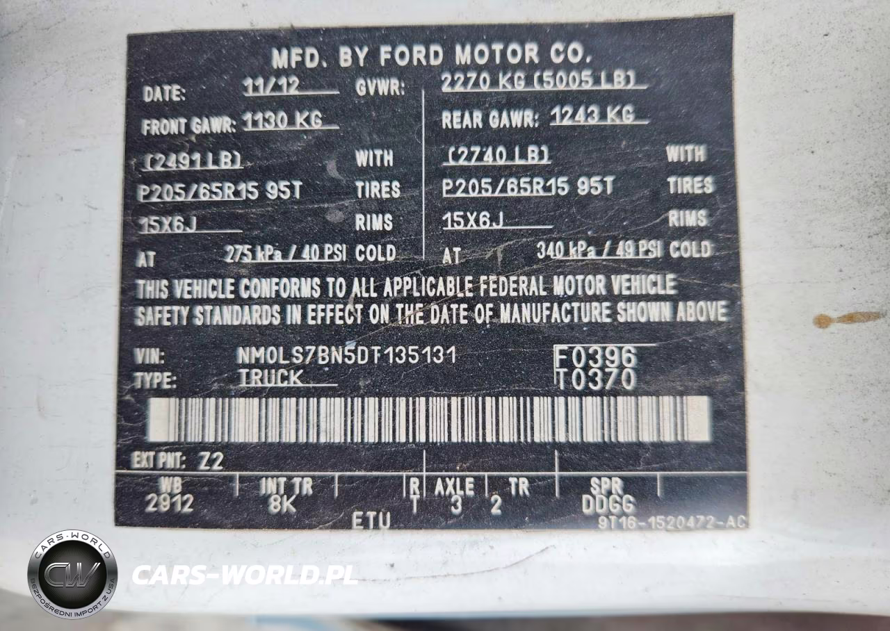 2013 Ford Transit Connect Xlt VIN:NM0LS7BN5DT135131 - 12