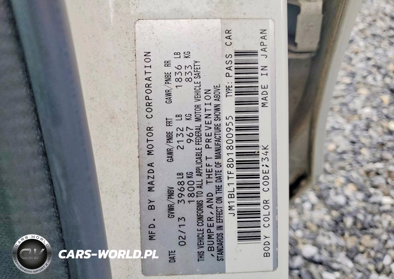 2013 Mazda 3 I VIN:JM1BL1TF8D1800955 - 12