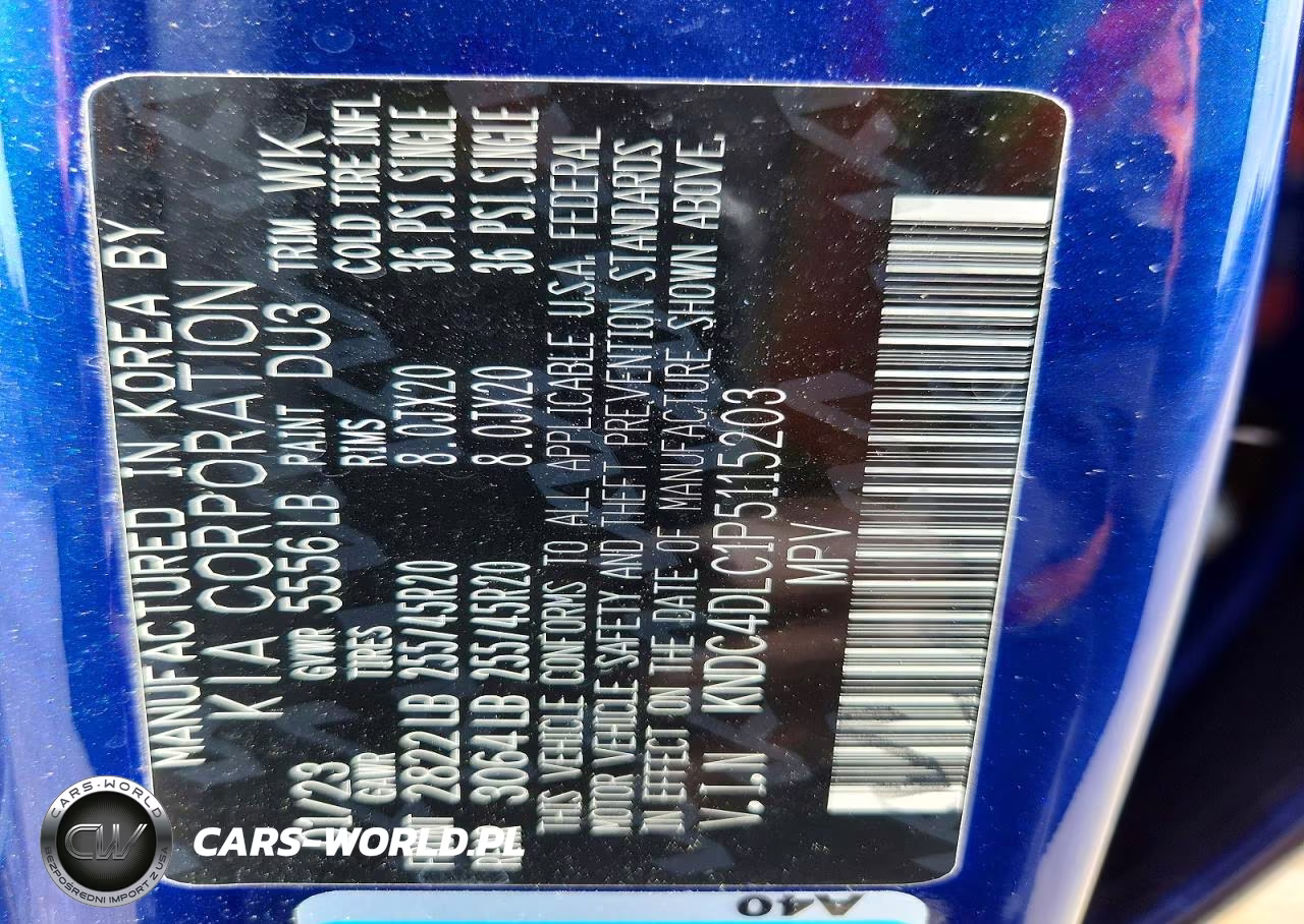 2023 Kia Ev6 Gt Line VIN:KNDC4DLC1P5115203 - 12
