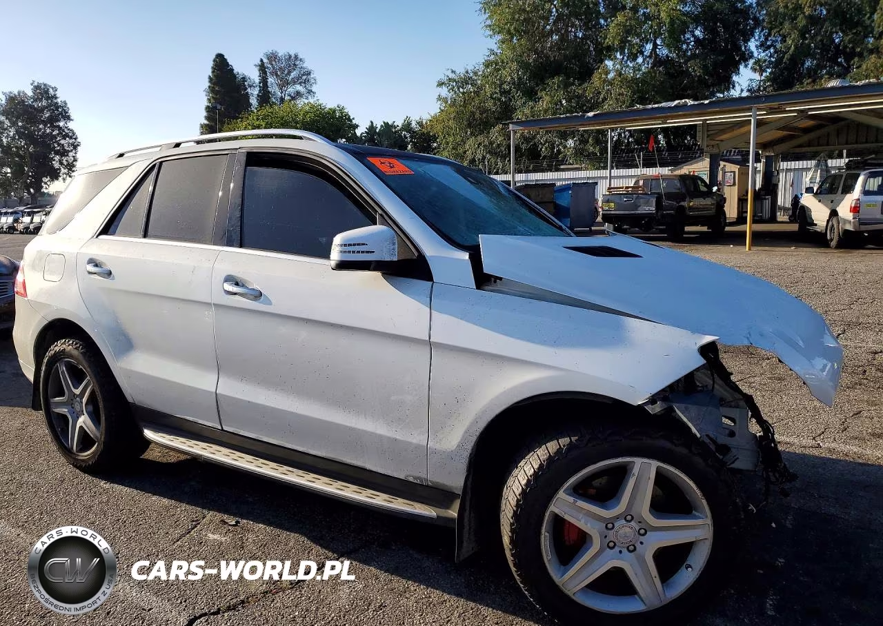 2015 Mercedes-Benz Ml 350 4Matic VIN:4JGDA5HB7FA445853 - 4