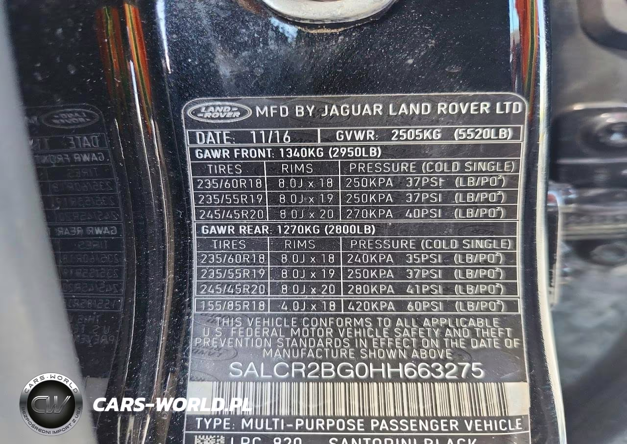 2017 Land Rover Discovery Sport Hse VIN:SALCR2BG0HH663275 - 13