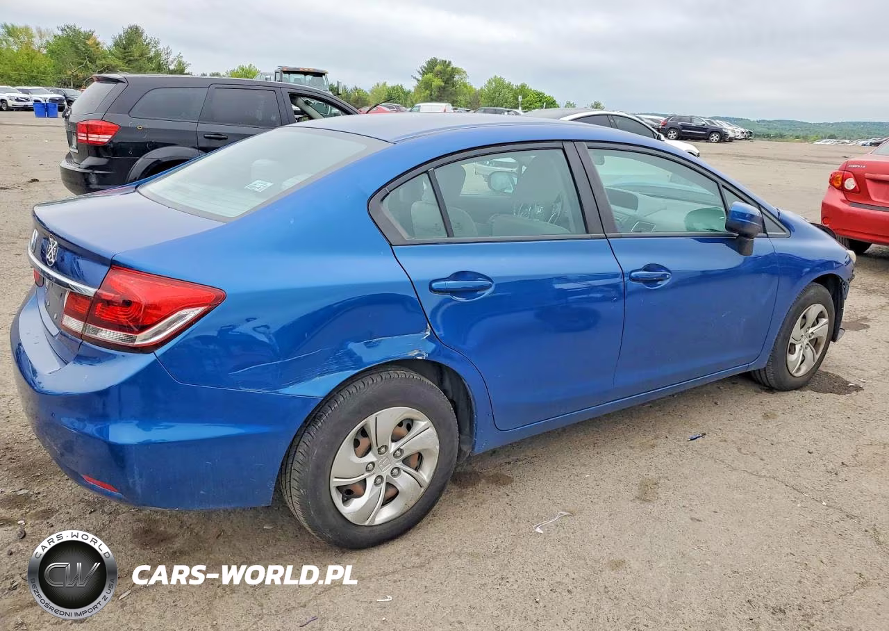2014 Honda Civic Lx VIN:19XFB2F57EE267539 - 3