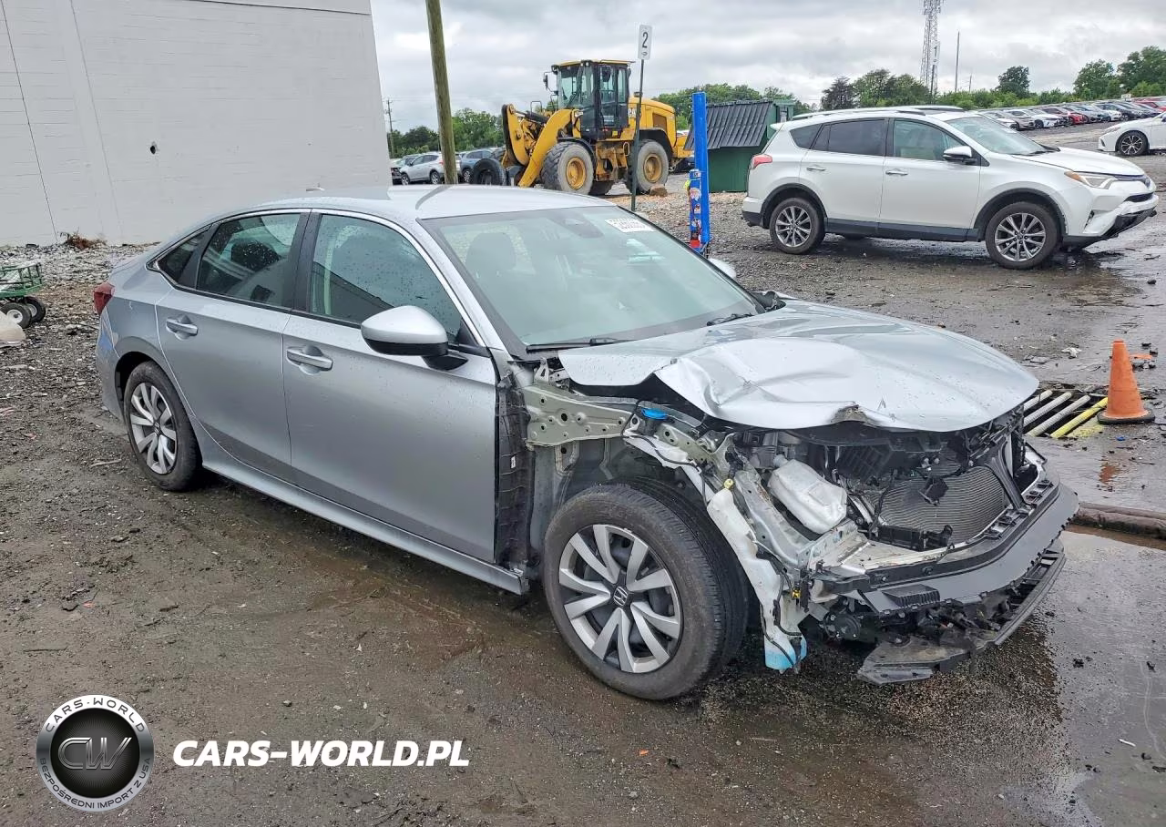 2025 Honda Civic Lx VIN:2HGFE2F29SH593485 - 4