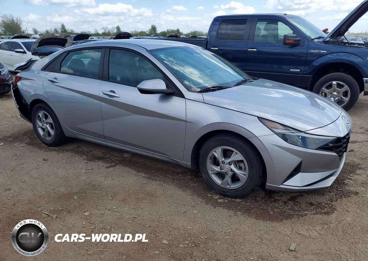 2021 Hyundai Elantra Se VIN:5NPLL4AGXMH016660 - 4