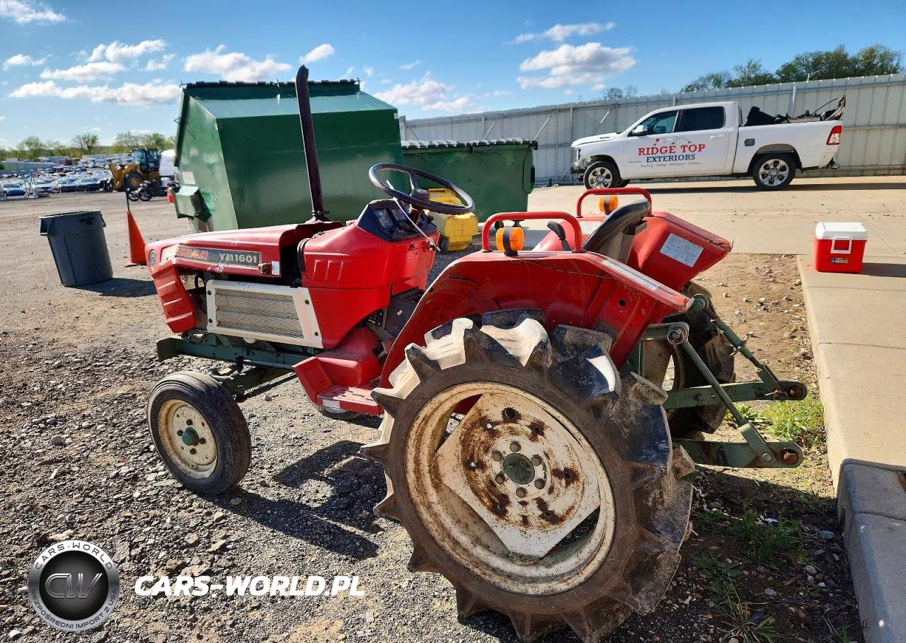 1980 Yanmar Ym1601 Tractor VIN:YM160101839 - 3