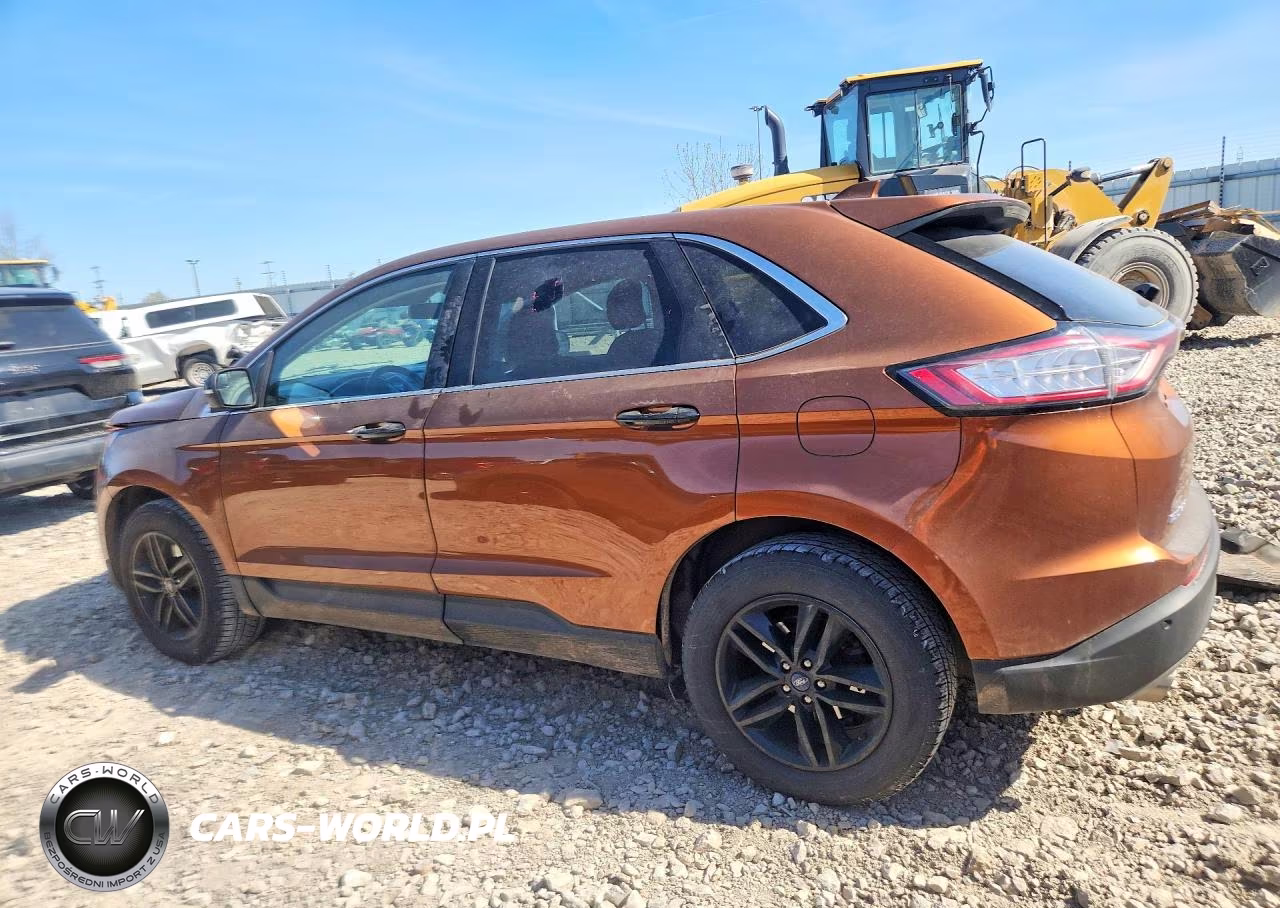 2017 Ford Edge Sel VIN:2FMPK4J92HBB62750 - 2