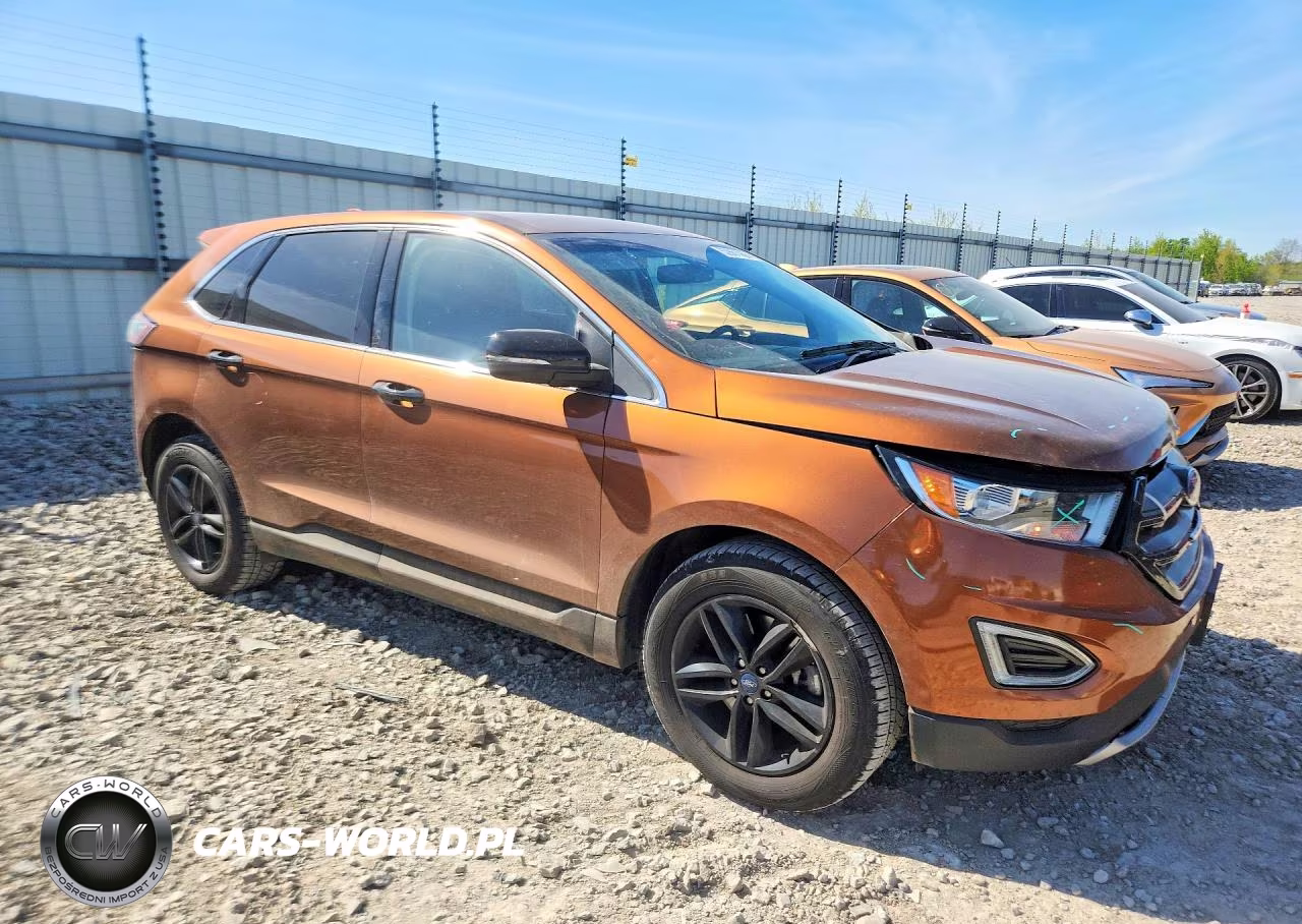 2017 Ford Edge Sel VIN:2FMPK4J92HBB62750 - 4