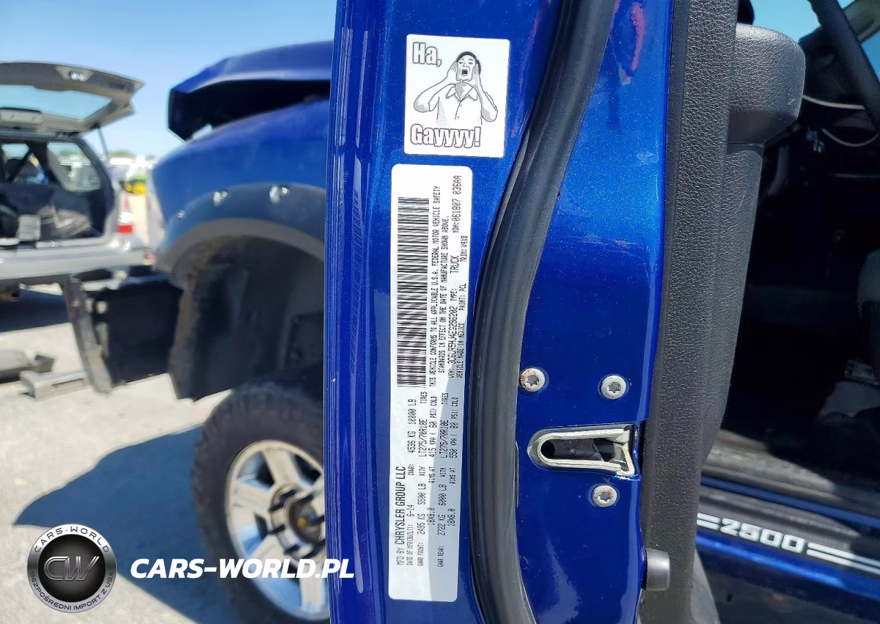2014 Ram 2500 St VIN:3C6UR5HJ4EG296202 - 12