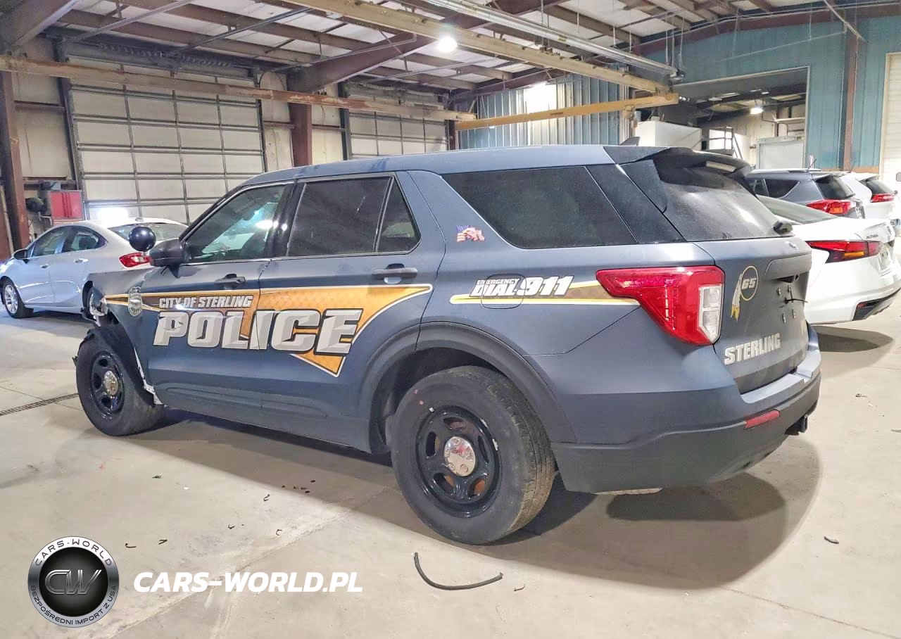 2023 Ford Explorer Police Interceptor VIN:1FM5K8AB3PGA35157 - 2