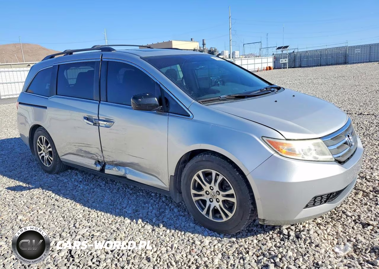 2012 Honda Odyssey Exl VIN:5FNRL5H61CB120206 - 4