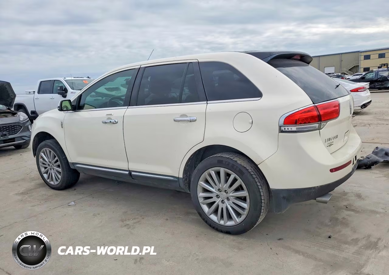 2012 Lincoln Mkx VIN:2LMDJ8JK9CBL12074 - 2
