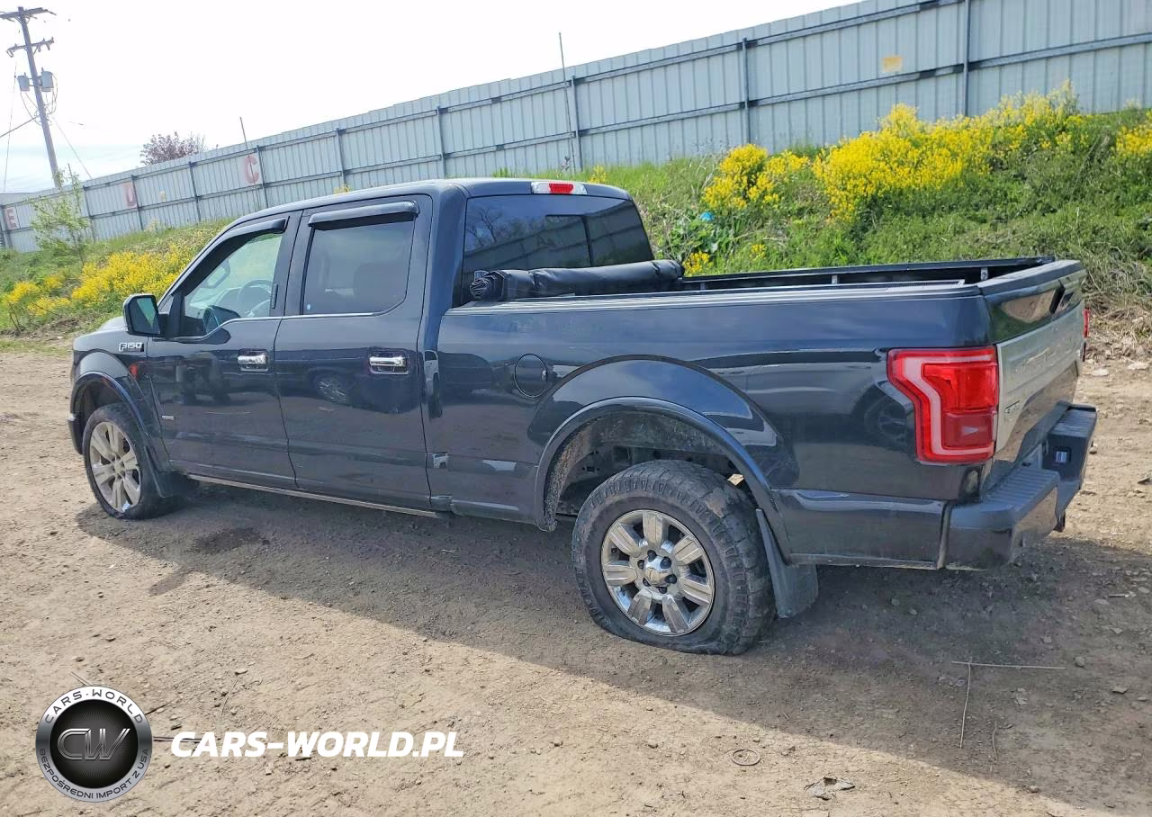 2015 Ford F150 Supercrew VIN:1FTFW1EG1FFB44540 - 2