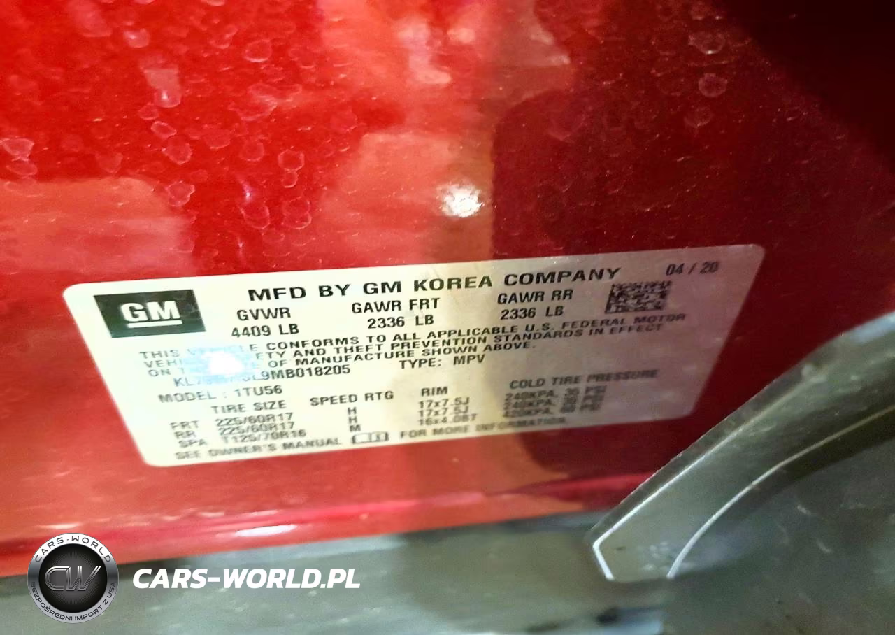 2021 Chevrolet Trailblazer Lt VIN:KL79MRSL9MB018205 - 14