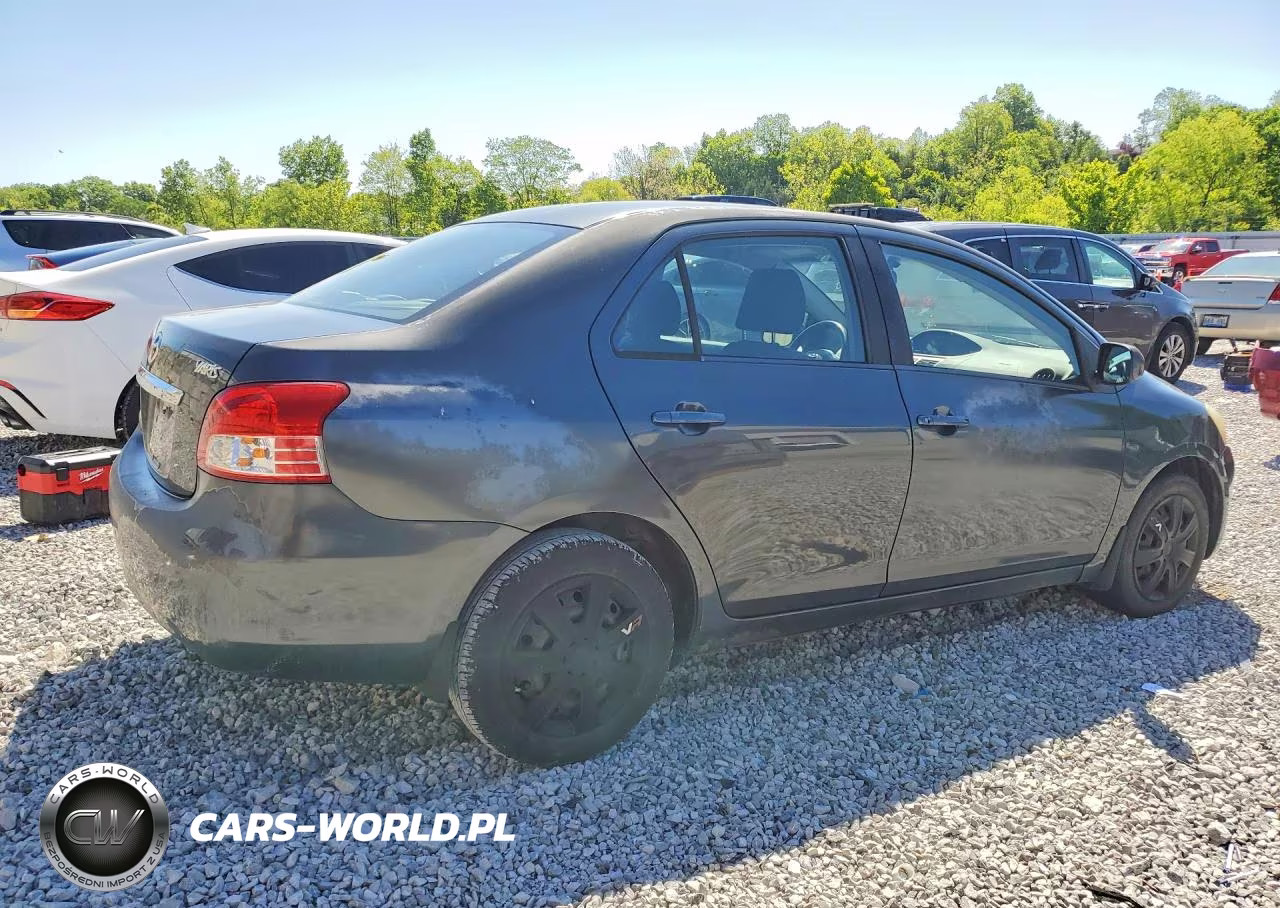 2009 Toyota Yaris Base VIN:JTDBT903091323731 - 3