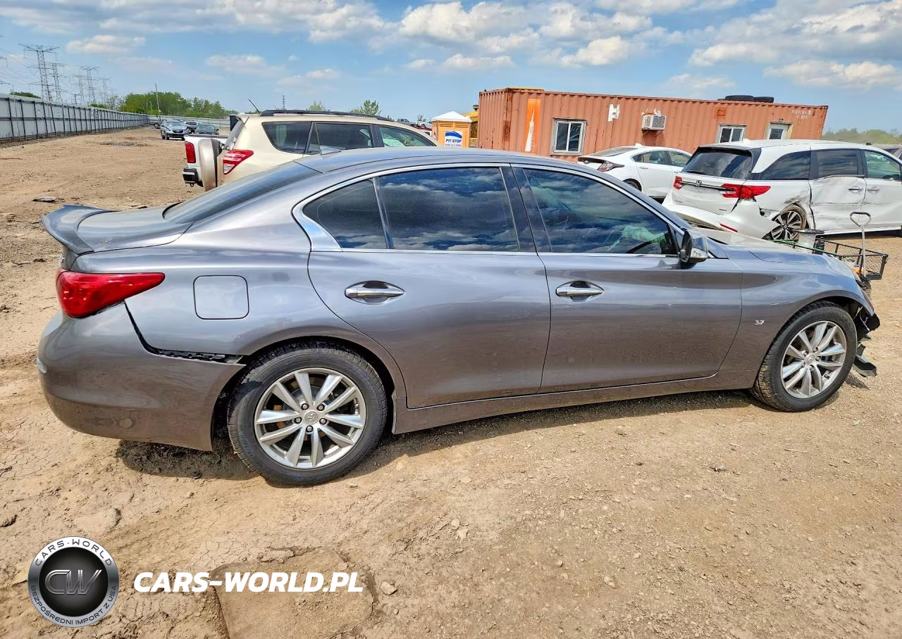 2015 Infi Q50 VIN:JN1BV7AR9FM396594 - 3