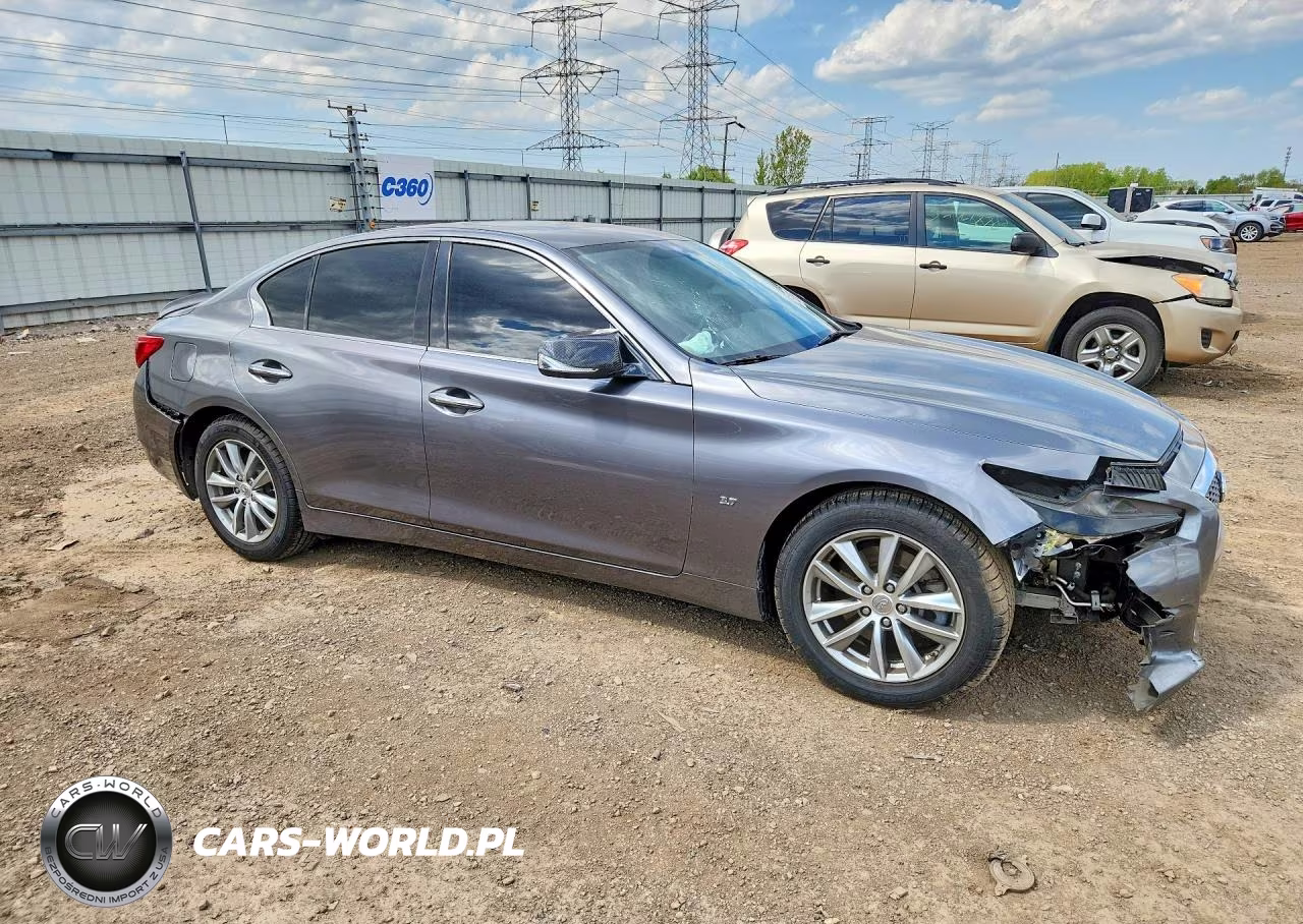 2015 Infi Q50 VIN:JN1BV7AR9FM396594 - 4