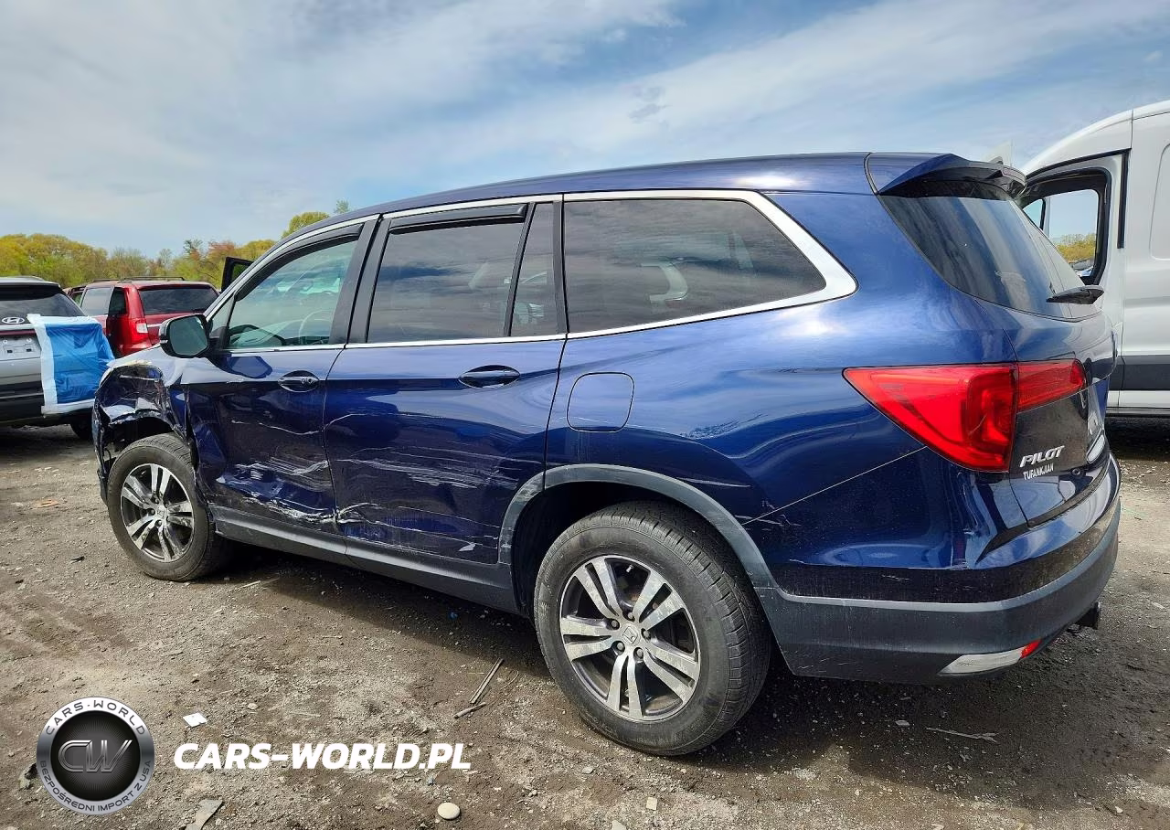 2017 Honda Pilot Exl VIN:5FNYF6H51HB050830 - 2