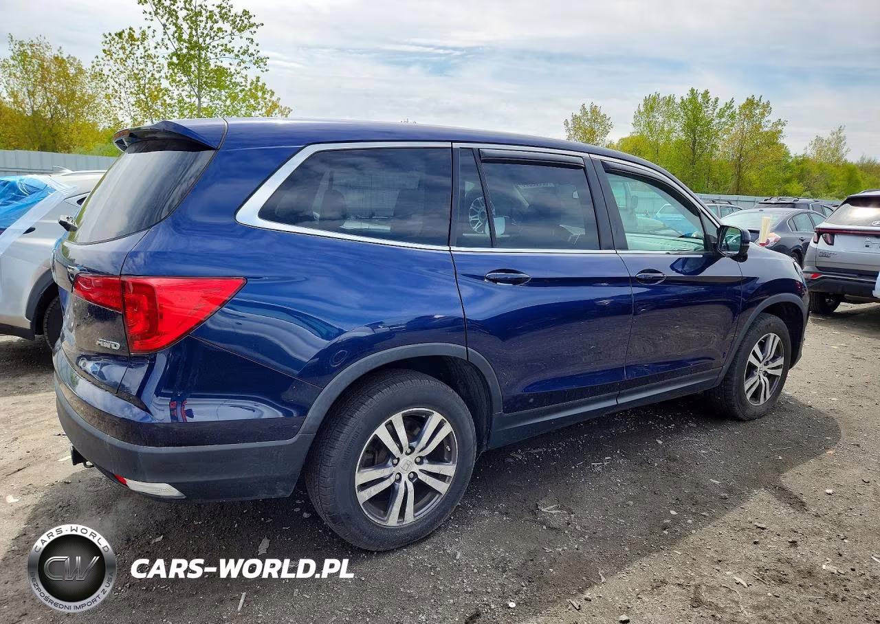 2017 Honda Pilot Exl VIN:5FNYF6H51HB050830 - 3