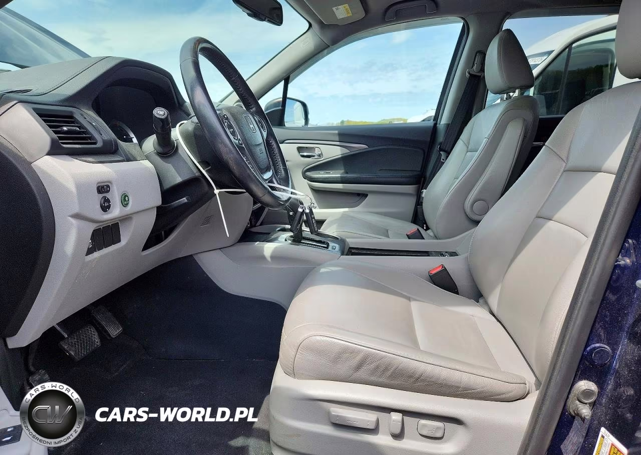2017 Honda Pilot Exl VIN:5FNYF6H51HB050830 - 7