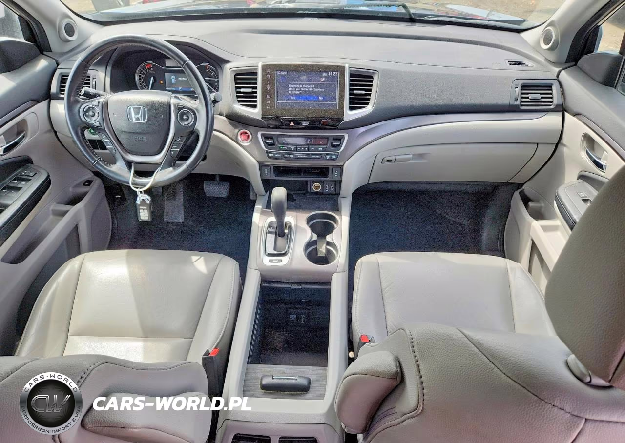 2017 Honda Pilot Exl VIN:5FNYF6H51HB050830 - 8