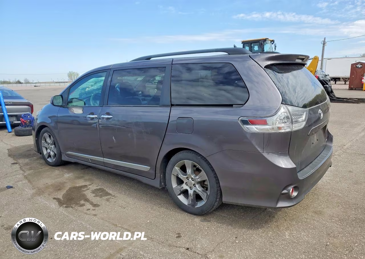 2013 Toyota Sienna Sport VIN:5TDXK3DC8DS333760 - 2