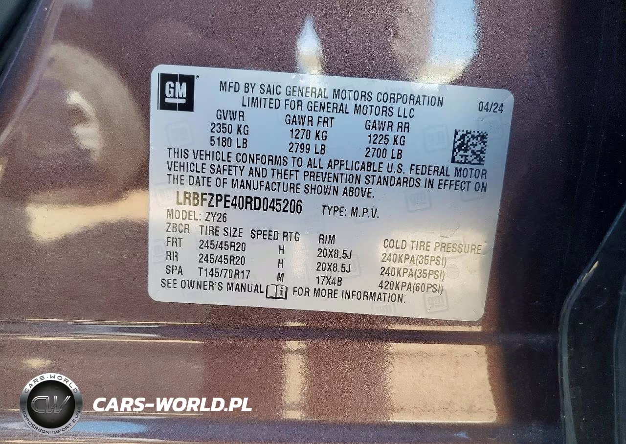 2024 Buick Envision Essence VIN:LRBFZPE40RD045206 - 13