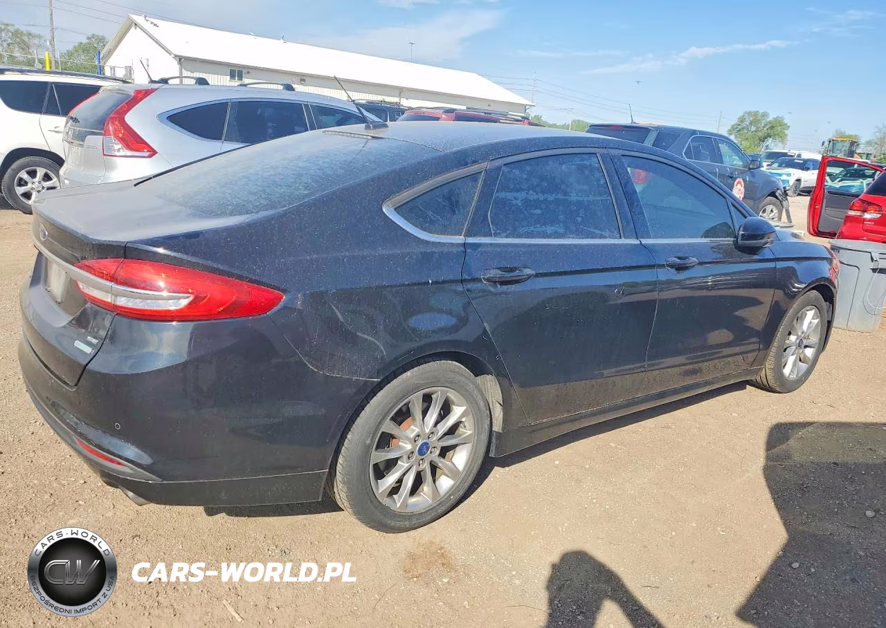 2017 Ford Fusion Se VIN:3FA6P0HD3HR194831 - 3