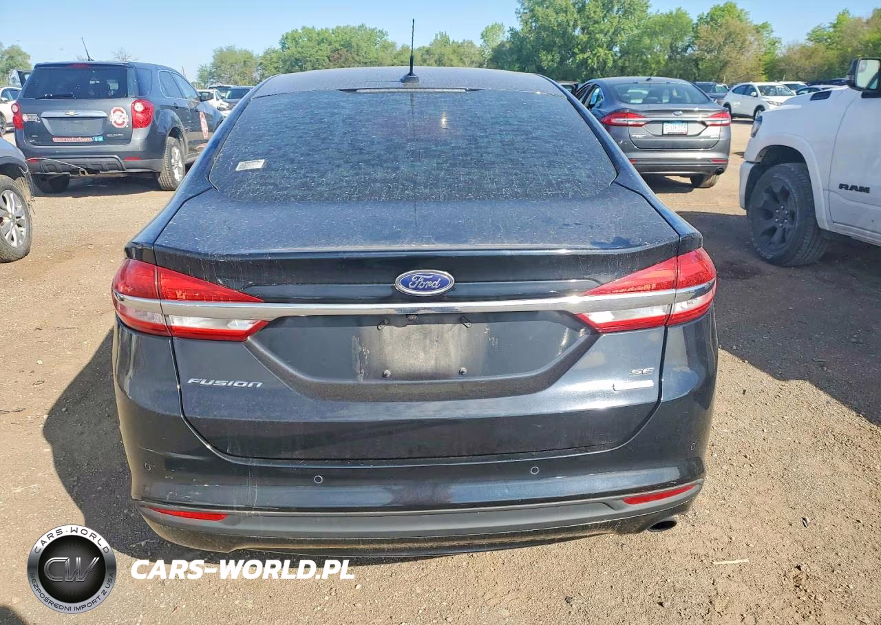 2017 Ford Fusion Se VIN:3FA6P0HD3HR194831 - 6