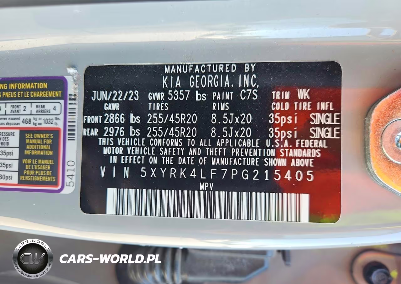 2023 Kia Sorento Sx VIN:5XYRK4LF7PG215405 - 13