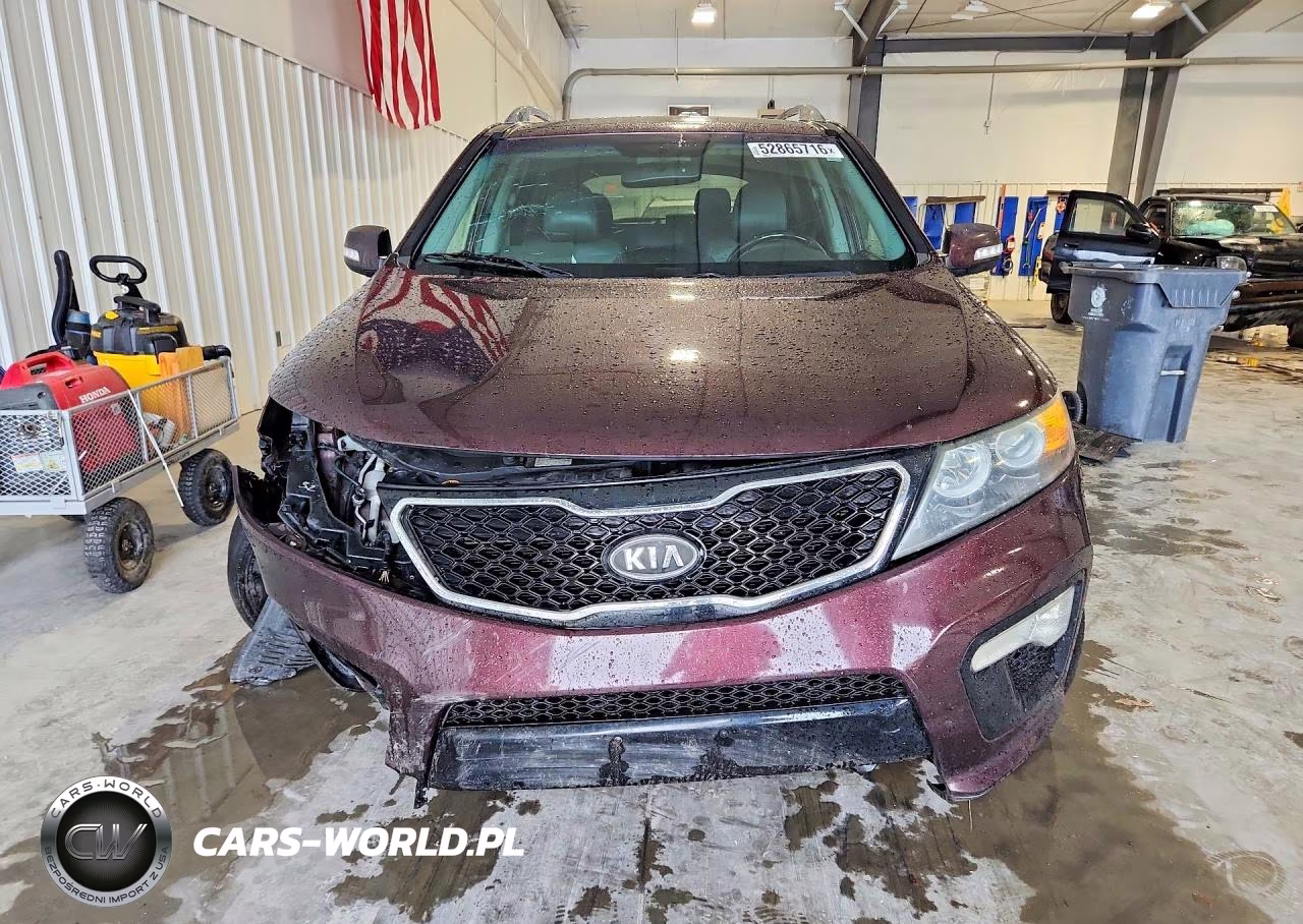2013 Kia Sorento Sx VIN:5XYKWDA27DG372627 - 5