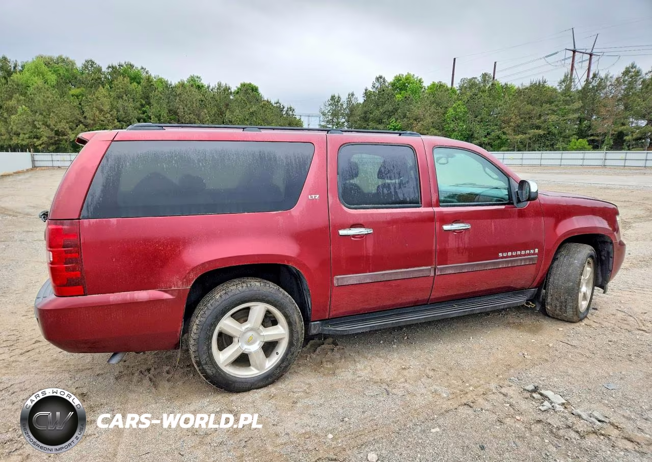 2008 Chevrolet Suburban K1500 Ls VIN:3GNFK16318G202713 - 3