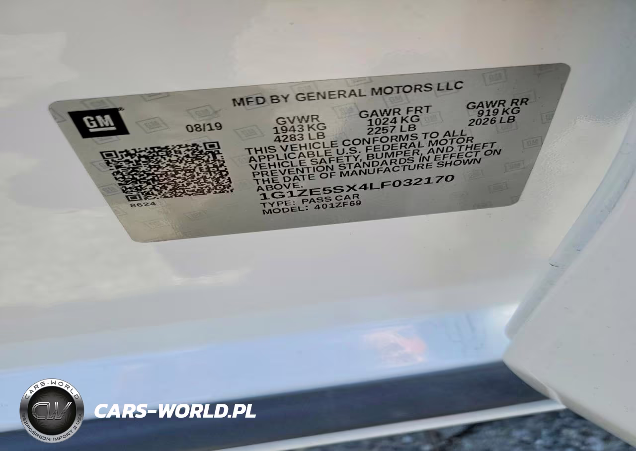 2020 Chevrolet Malibu Premier VIN:1G1ZE5SX4LF032170 - 12