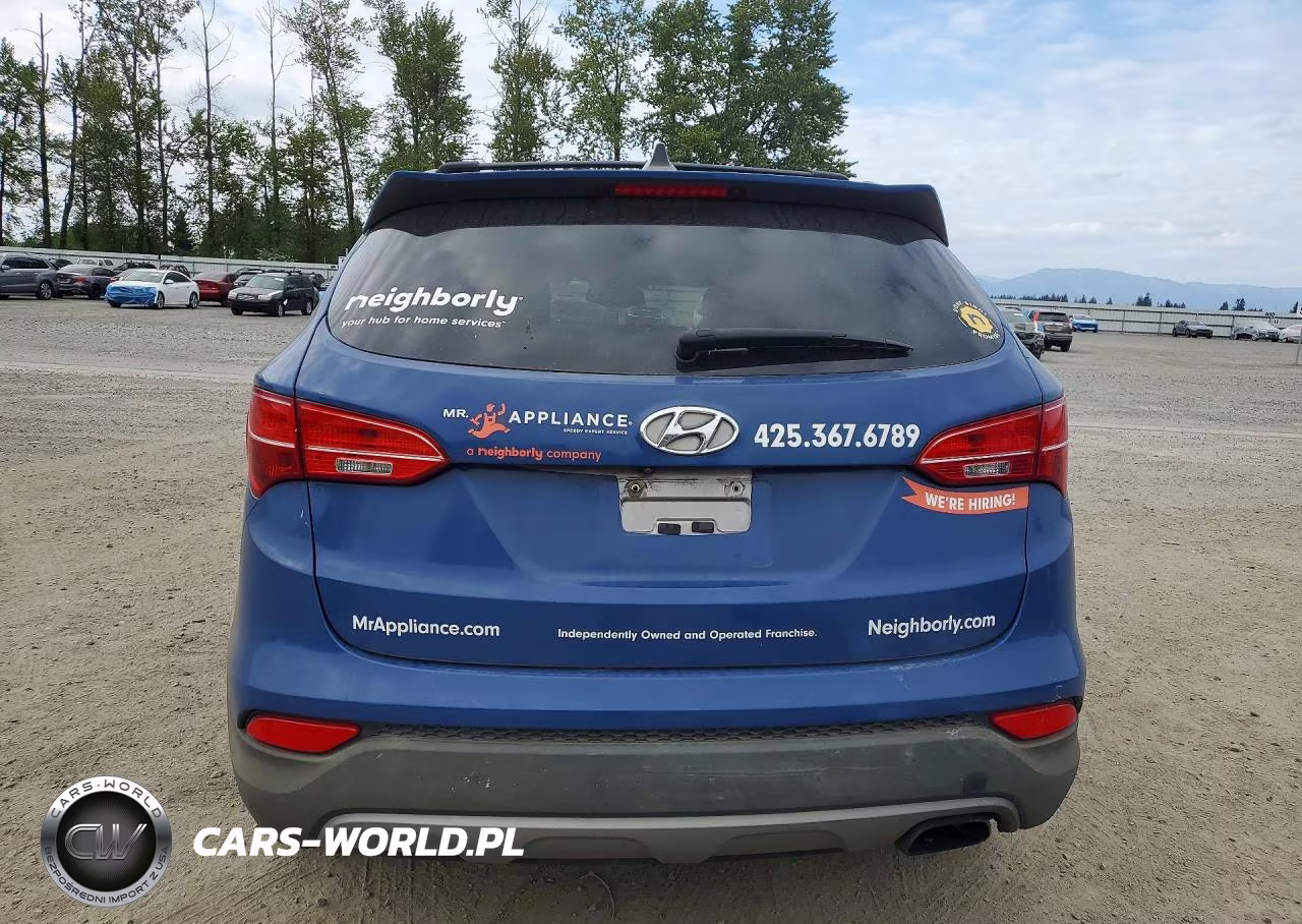 2015 Hyundai Santa Fe Sport 2.4L VIN:5XYZUDLB0FG240166 - 6