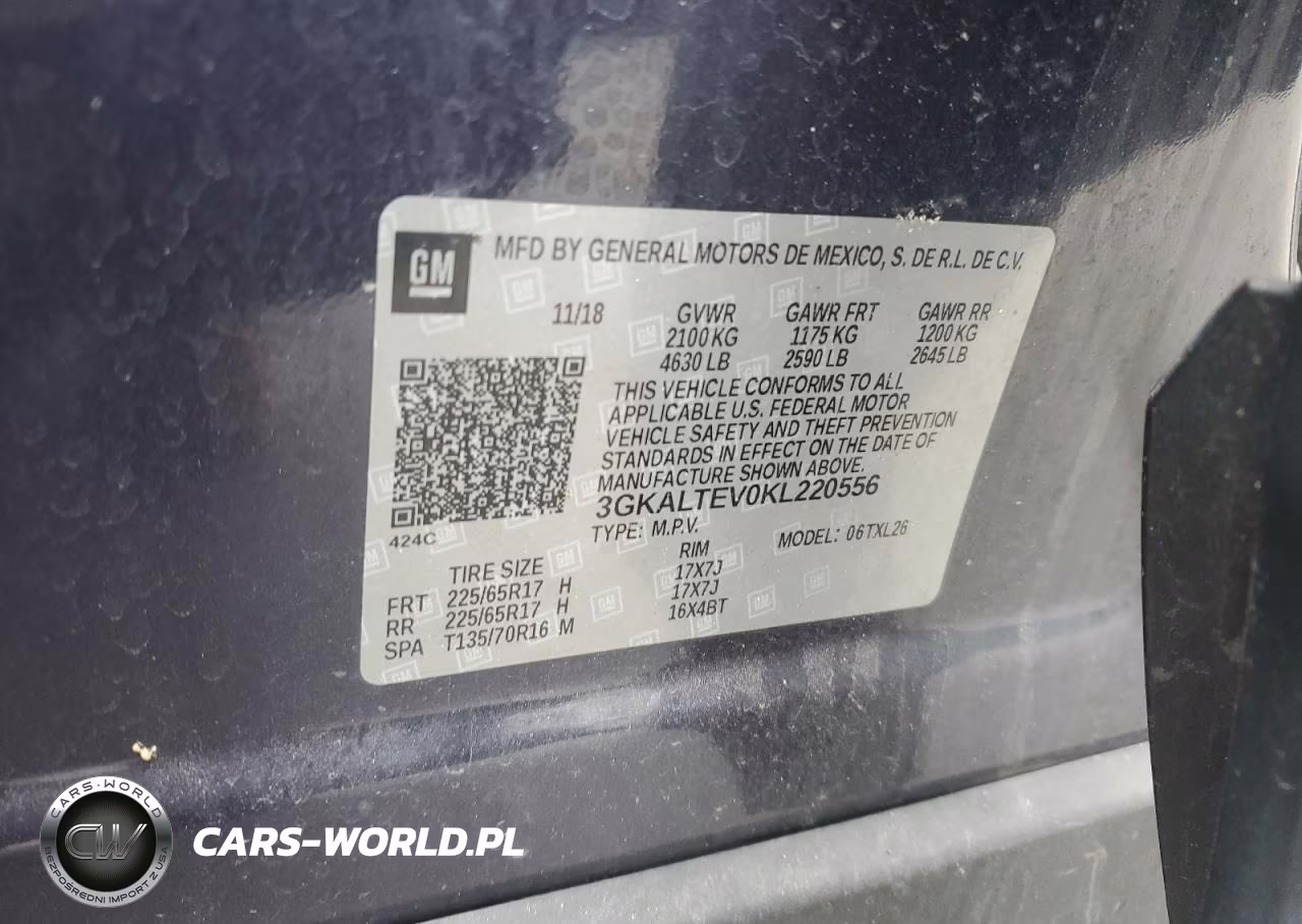 2019 GMC Terrain Sle VIN:3GKALTEV0KL220556 - 13