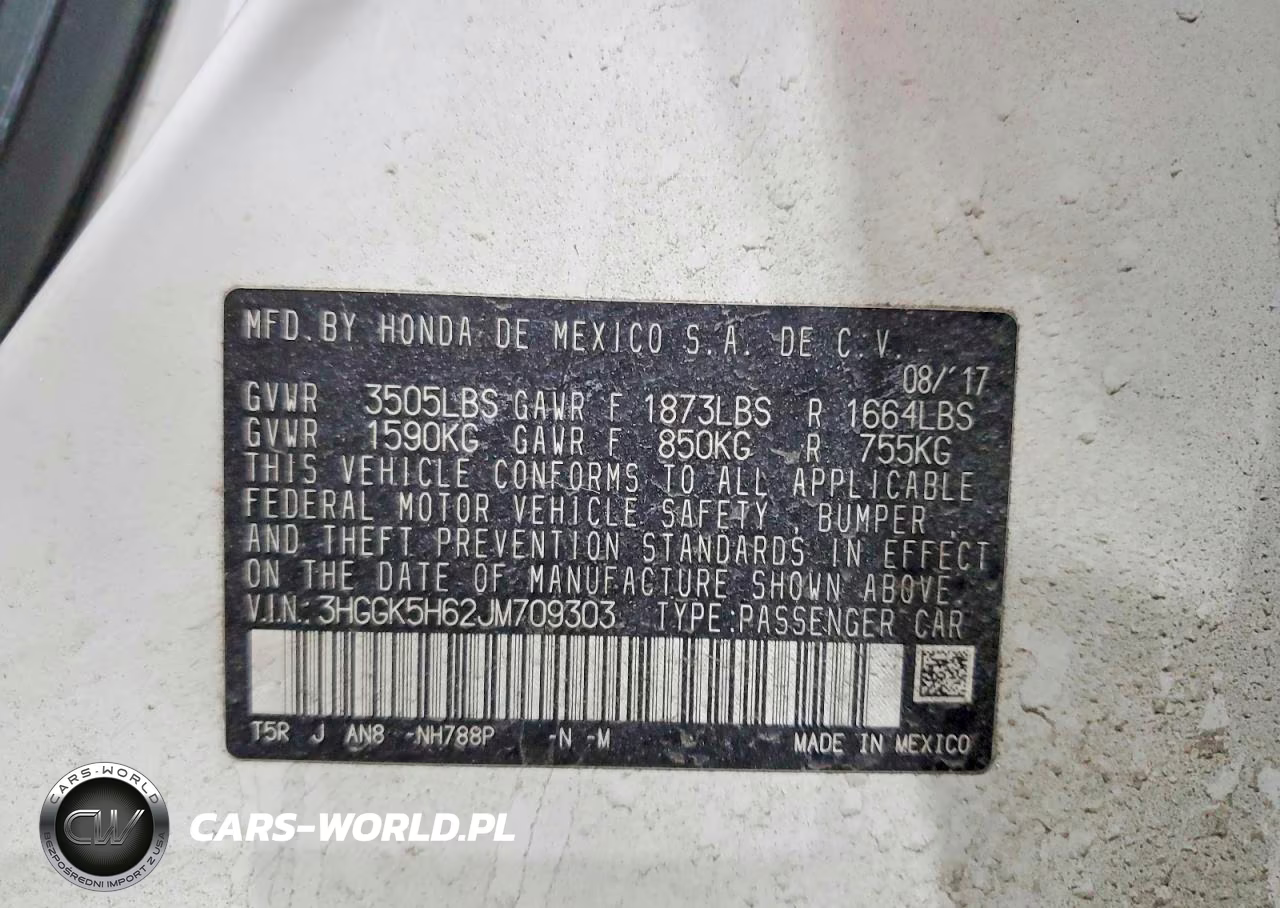 2018 Honda Fit Sport VIN:3HGGK5H62JM709303 - 13