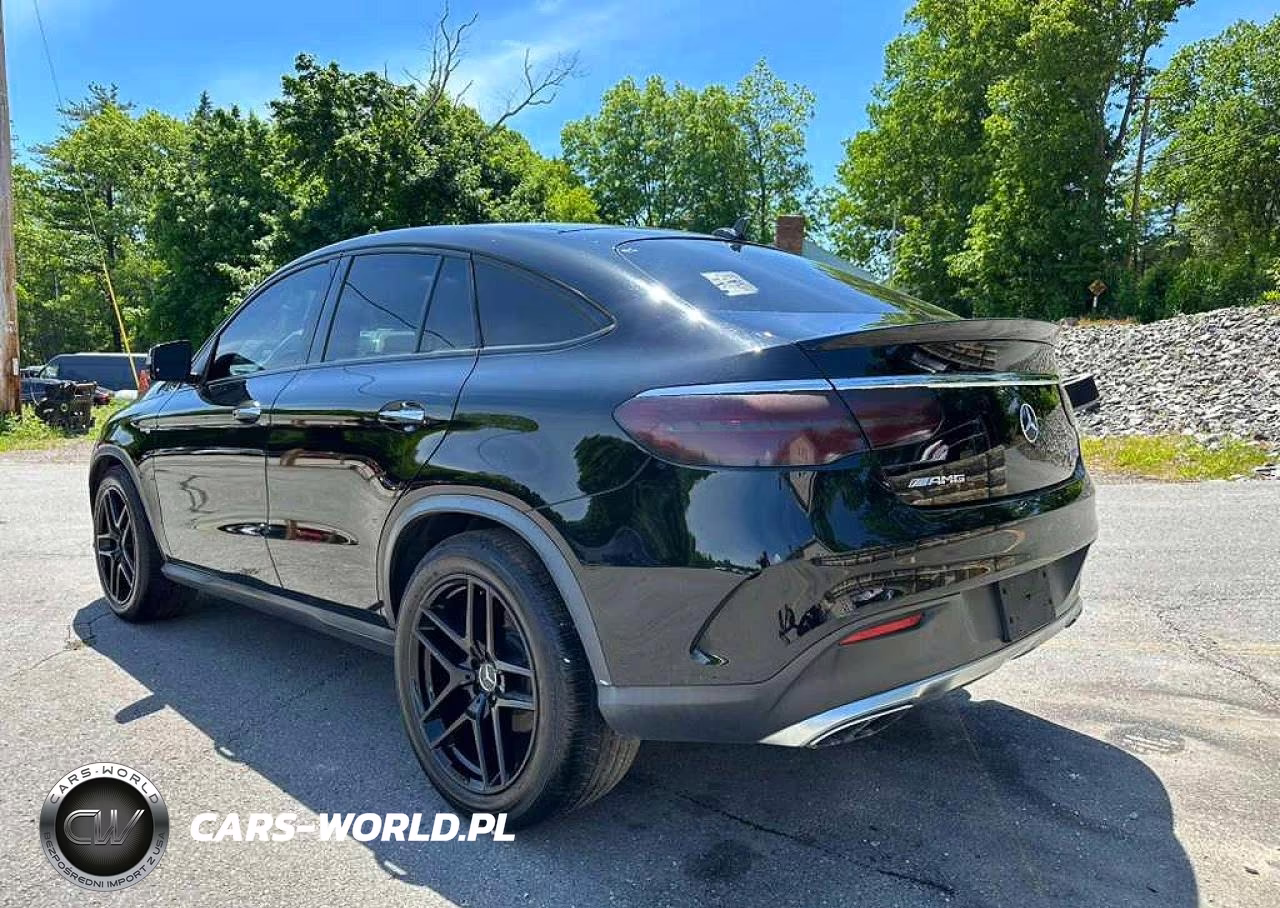 2018 Mercedes-Benz Gle Coupe 43 Amg VIN:4JGED6EBXJA095911 - 2