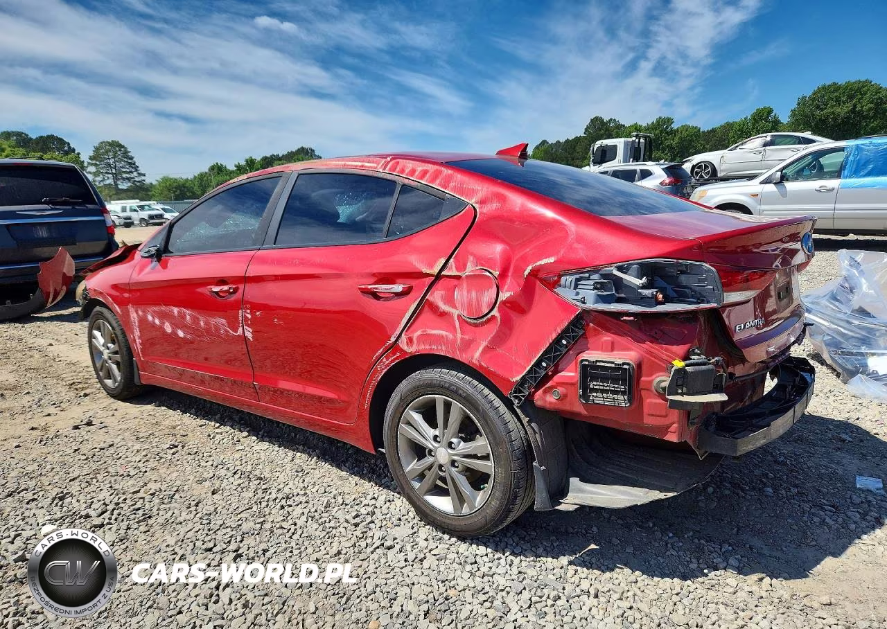 2018 Hyundai Elantra Sel VIN:5NPD84LFXJH281536 - 2