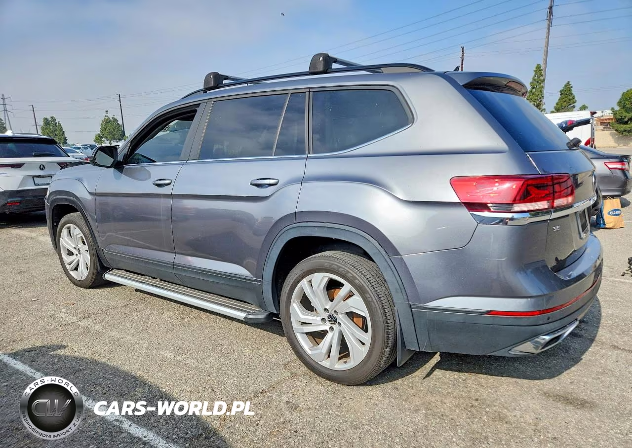 2021 Volkswagen Atlas Se VIN:1V2WP2CA3MC543058 - 2