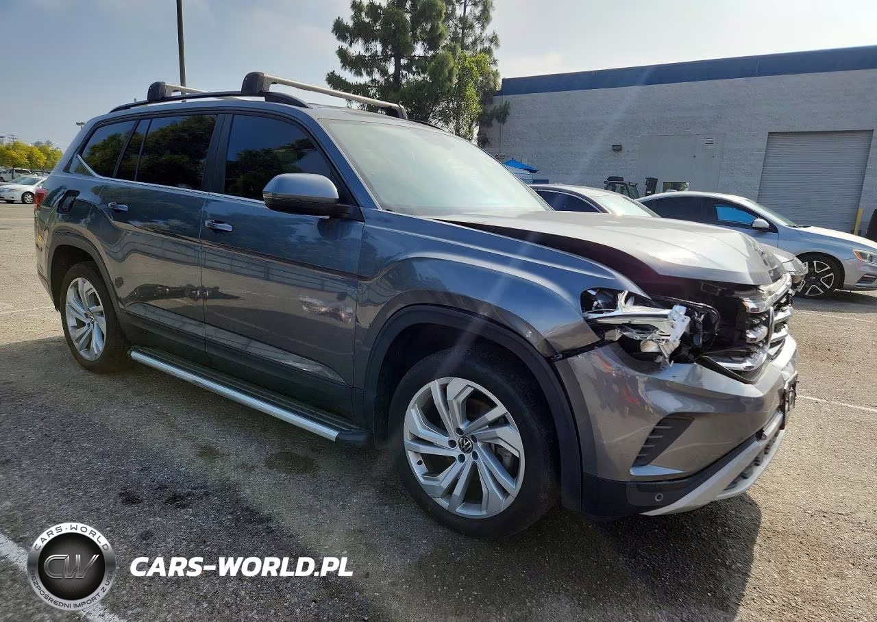 2021 Volkswagen Atlas Se VIN:1V2WP2CA3MC543058 - 4