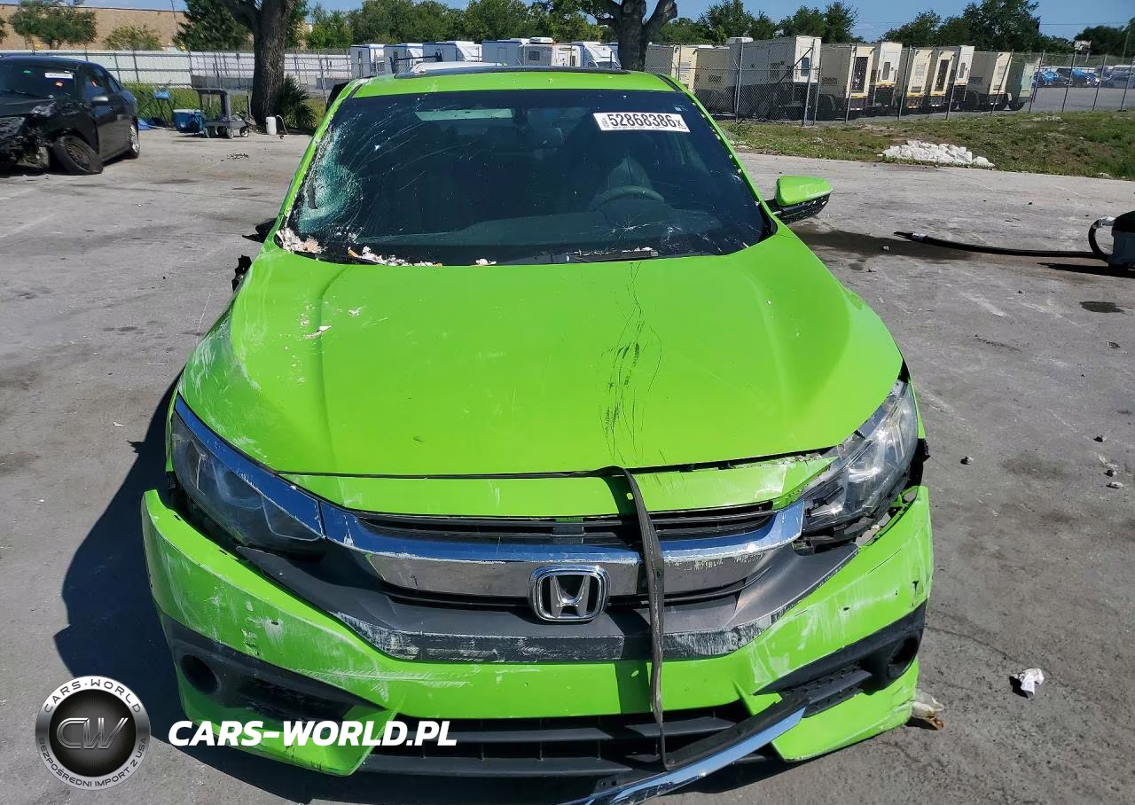 2017 Honda Civic Exl VIN:2HGFC3B7XHH350225 - 5