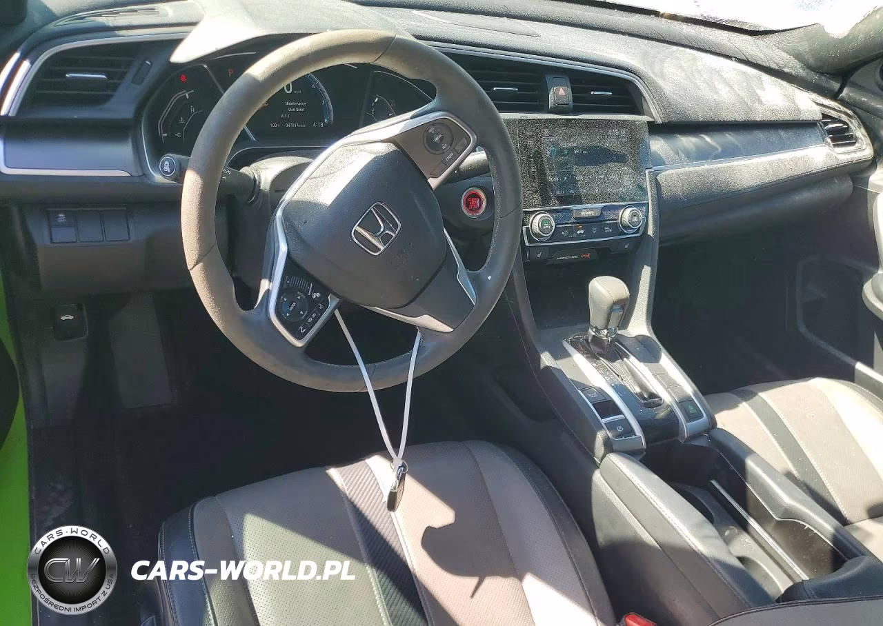 2017 Honda Civic Exl VIN:2HGFC3B7XHH350225 - 8