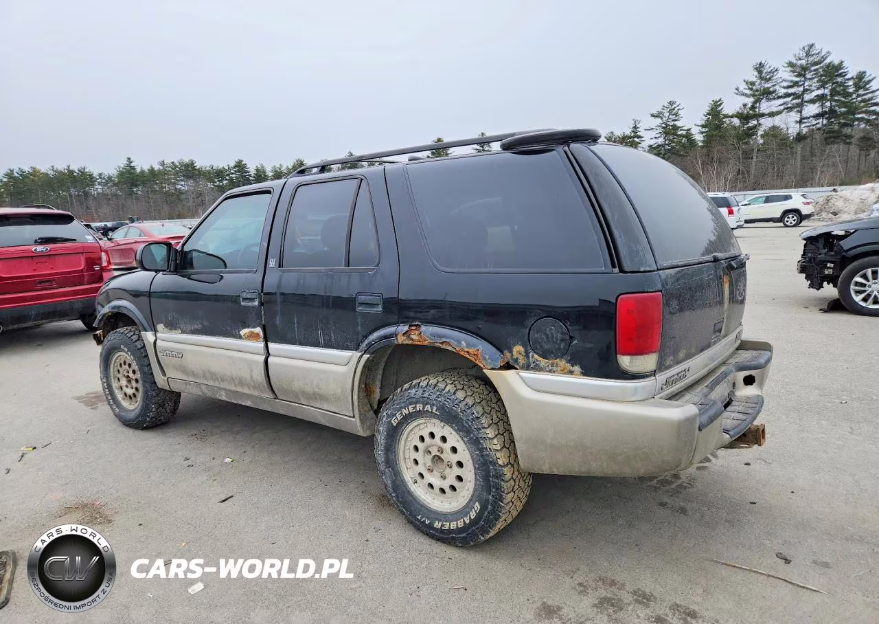 2001 GMC Jimmy VIN:1GKDT13W712176326 - 2