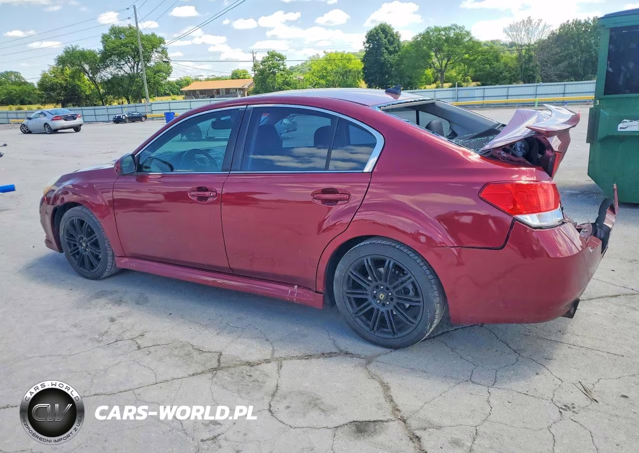 2011 Subaru Legacy 2.5Gt Limited VIN:4S3BMFK67B1225885 - 2