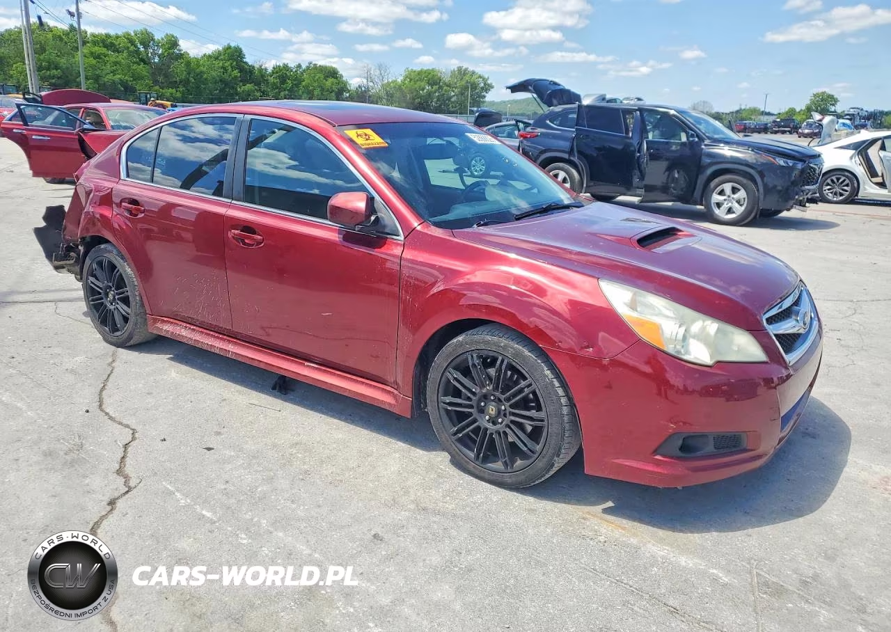 2011 Subaru Legacy 2.5Gt Limited VIN:4S3BMFK67B1225885 - 4
