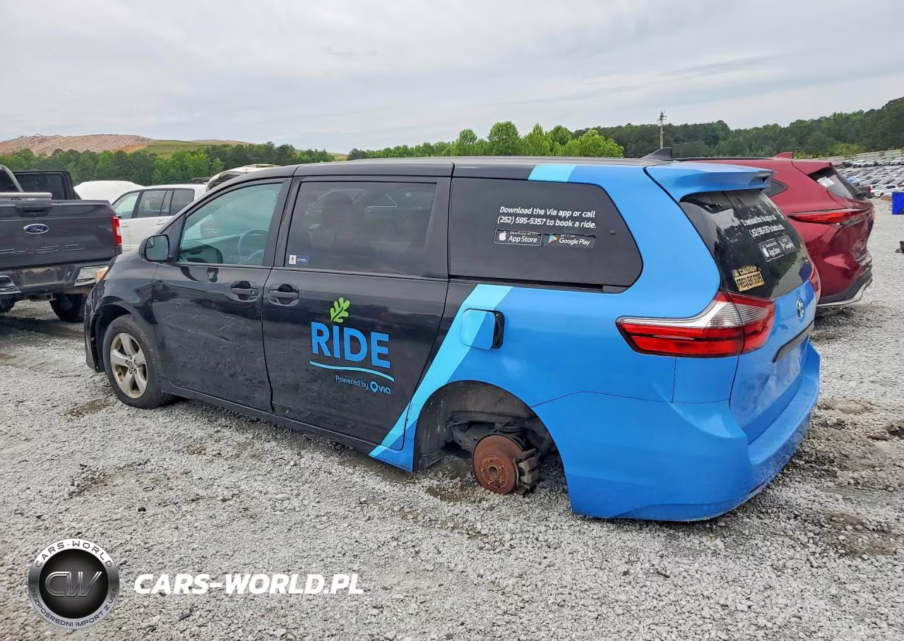 2020 Toyota Sienna L VIN:5TDZZ3DC6LS087231 - 2