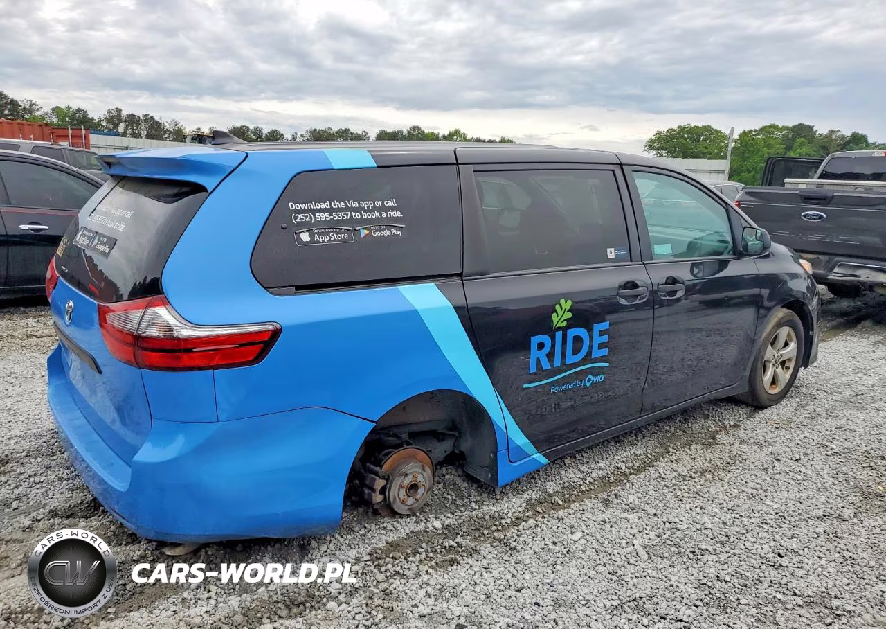 2020 Toyota Sienna L VIN:5TDZZ3DC6LS087231 - 3