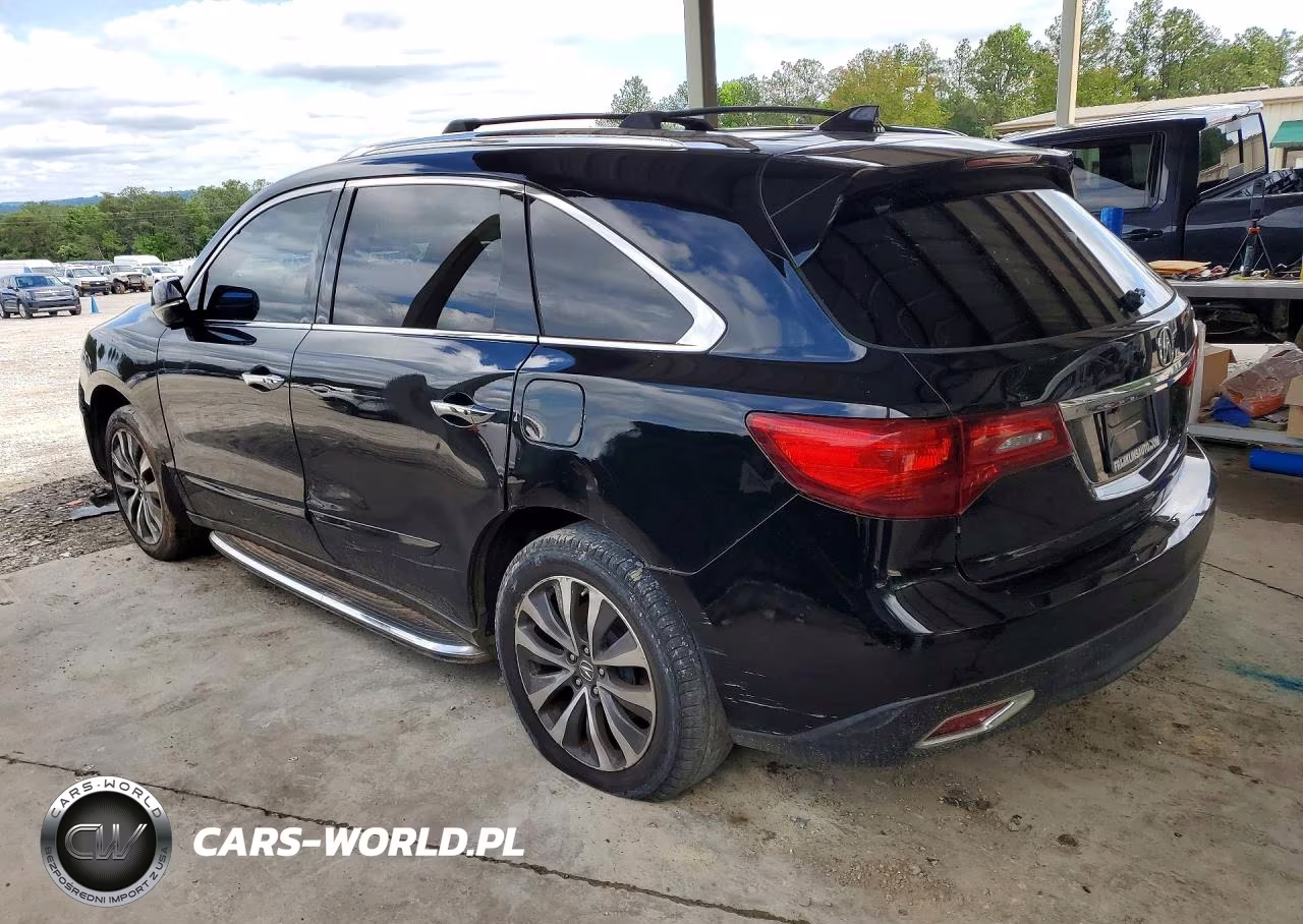 2016 Acura Mdx Technology VIN:5FRYD4H42GB025501 - 2