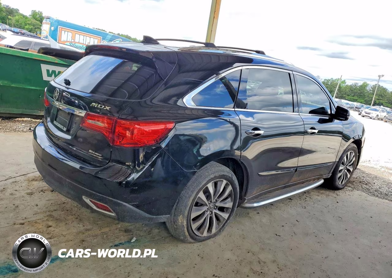 2016 Acura Mdx Technology VIN:5FRYD4H42GB025501 - 3