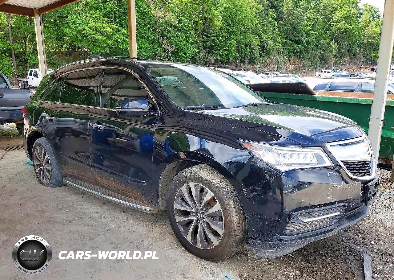 2016 Acura Mdx Technology VIN:5FRYD4H42GB025501 - 4